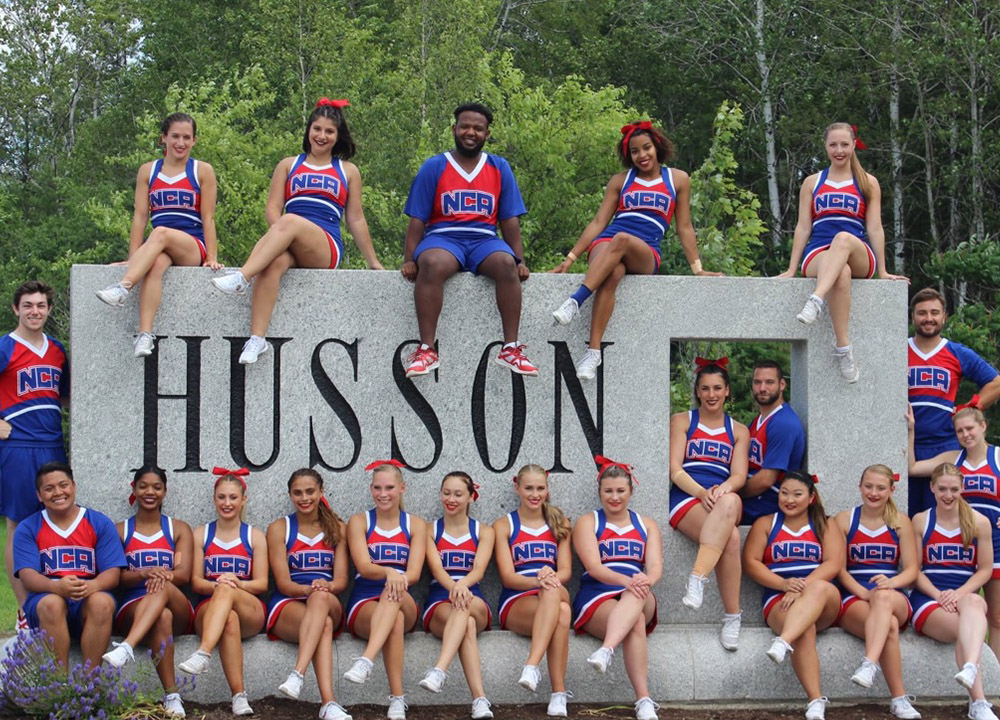 Husson University Cheer Camp National Cheerleaders Association