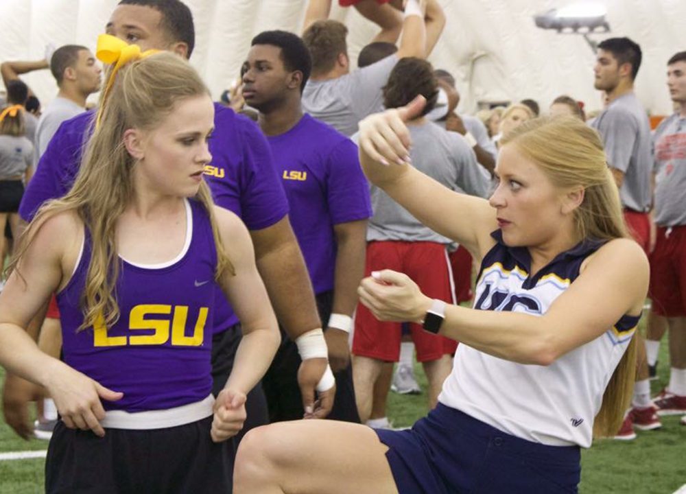 Youth learn skills at former LSU star's camp