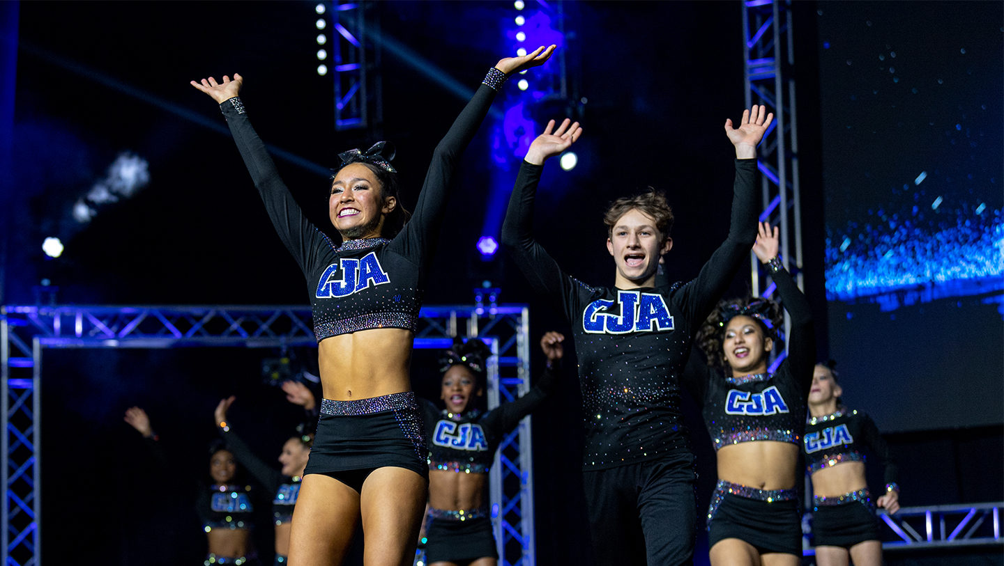 cheer athletics panthers uniforms 2022