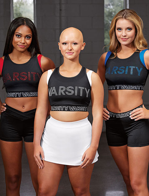 Daily apparel post! Custom Sublimated Cheer Sport Bra 2 for Infinite  Athletics! Check us out for the most …